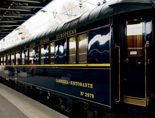 Quatre des voitures de l'Orient Express seront à découvrir ce week-end en gare de Paris-Lyon, pour les Journées du patrimoine ©DR